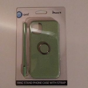 Onn iPhone 11 Ring standPhone Case with strap